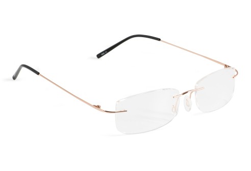 Glasbril van Beta-titanium goud