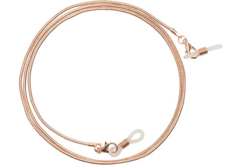 Metalen ketting Pisa rose goudkleuring