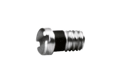 Gleufschroef zilver Ø 1,4 lengte 2,8 mm