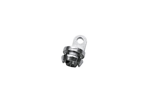 Insmeltscharnieren voorstukdeel gewoon, enkel oog, opening 1,0 mm