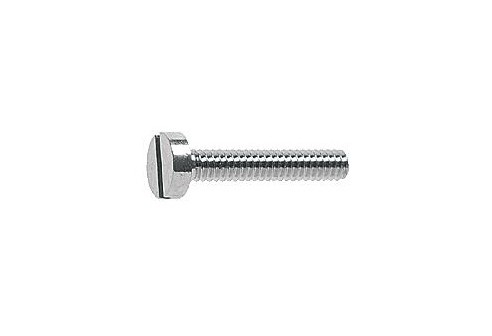 Gleufschroef zilver Ø 1,4 lengte 8,6 mm