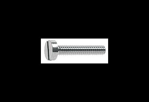 Gleufschroef zilver Ø 1,4 lengte 8,6 mm