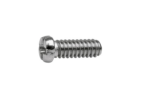 Gleufschroef zilver Ø 1,4 lengte 4,4 mm
