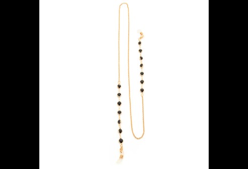 Brilketting Rimini zwart