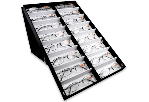 Presentatie tray voor 16 monturen