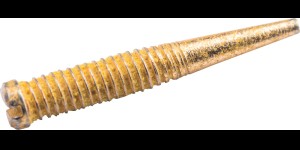 Gleufschroef goud Tuflock Ø 1,8 lengte 11,6 mm