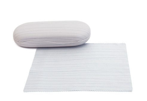 Etui White Wood met microvezeldoekje