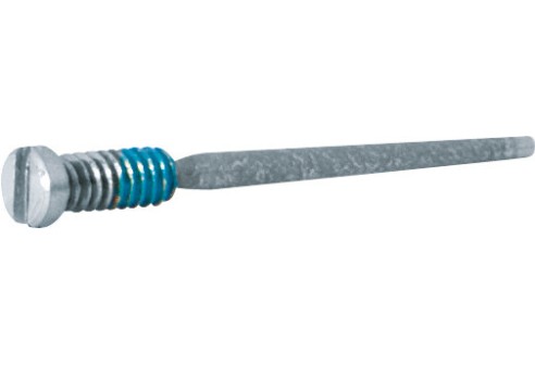 Gleufschroef zilver Tuflock Ø 1,5 lengte 4,8/14,8 mm