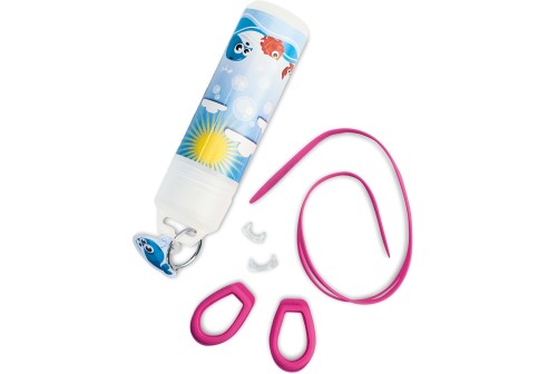 Bouwpakket zwembril kindermodel, roze