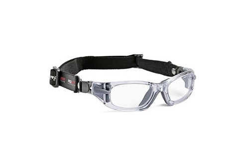 Progear Sportbril met hoofdband - M - Crystal Transparant