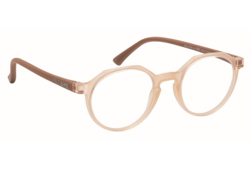 Billie transparant nude/terracotta, maat 42