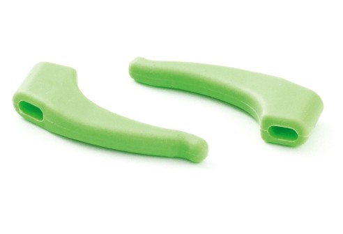 Milo & Me kids antislip oorhaakjes, appelgroen