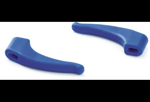 Milo & Me kids antislip oorhaakjes, donker blauw