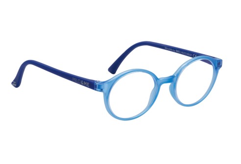 Charly transparant lichtblauw/denim, maat 40