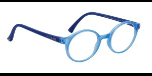 Charly transparant lichtblauw/denim, maat 40