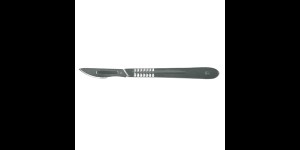 Scalpel met metalen grip