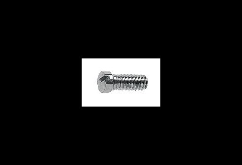 Gleufschroef zilver Ø 1,4 lengte 4,4 mm