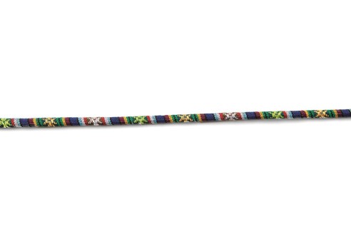 Brillenband Boho-style blauw