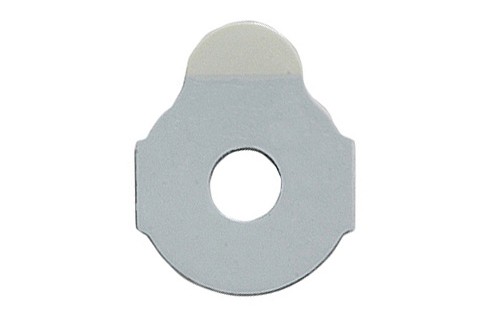 Glasplakkers standaard glazen, type universeel, Ø 24 mm, dikte 0,8 mm