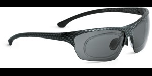 Shoptic Te verglazen sportbril - Carbonmat