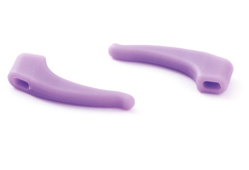 Milo & Me kids antislip oorhaakjes, lila