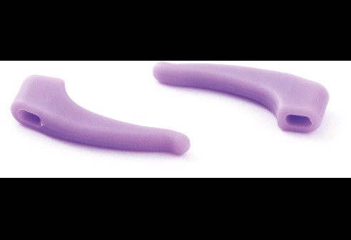 Milo & Me kids antislip oorhaakjes, lila 