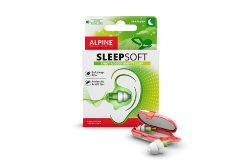 Oordopjes Alpine SleepSoft
(min.afname 8 stuks)